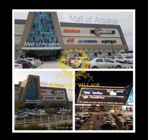 Close Airport,Mall Of Antalya Shopping Center,Tram Station Eksteriør bilde